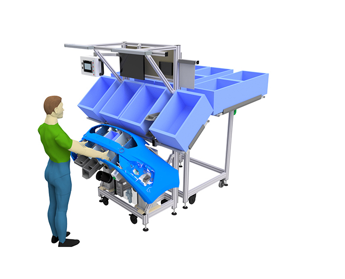 Manuelle Montagevorrichtung